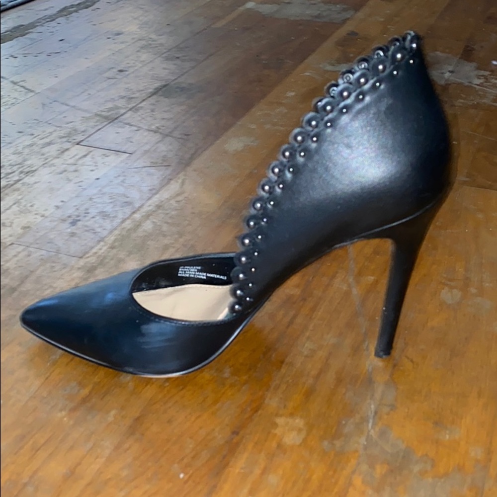 Black Stud Pumps